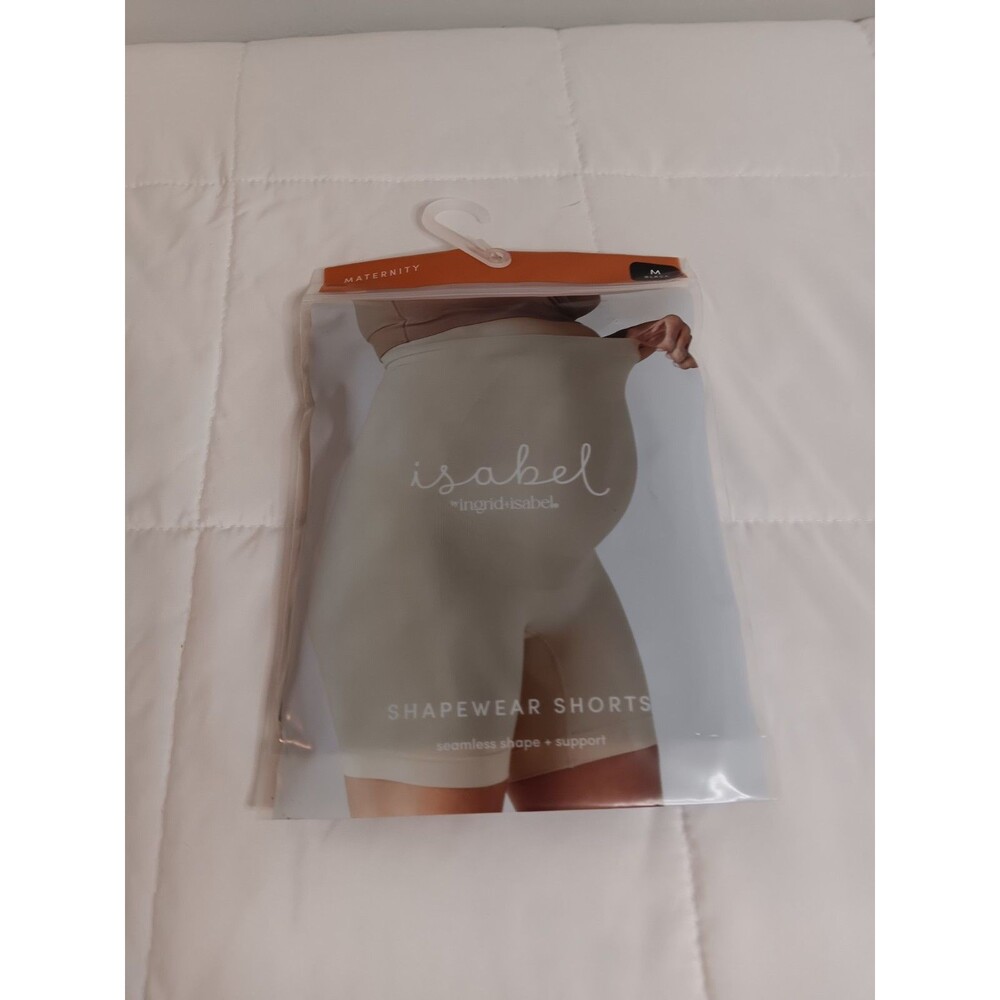 New Isabel By Ingrid + Isabel Shapewear Shorts Black Maternity Medium